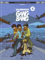 Les Aventures de Philou & Mimimaki T2 : Taxibrousse Gang Bang (0), bd chez Des bulles dans l'océan de Farahaingo