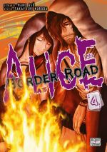 Alice on border road T4, manga chez Delcourt Tonkam de Haro, Kuroda