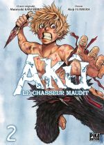  Akû, le chasseur maudit T2, manga chez Pika de Kaneshiro, Akeji