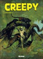  Creepy T3, comics chez Delirium de Strnad, Goodwin, McGregor, Ackerman, Craig, Kane, Jones, Adams, Wood, Frazetta, Collectif