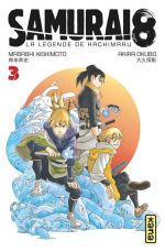  Samurai 8 - La légende de Hachimaru T3, manga chez Kana de Kishimoto, Okubo