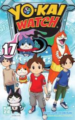  Yo-kai watch  T17, manga chez Kazé manga de Level-5, Konishi