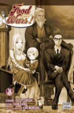  Food wars  T34, manga chez Delcourt Tonkam de Tsukuda, Saeki