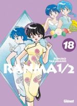  Ranma ½ T18, manga chez Glénat de Takahashi