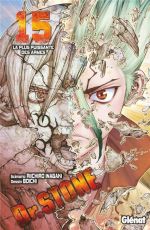  Dr Stone T15, manga chez Glénat de Inagaki, Boichi