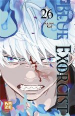  Blue exorcist T26, manga chez Kazé manga de Kato