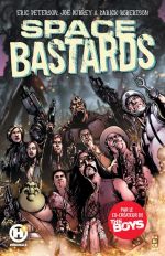  Space bastards T1, comics chez Les Humanoïdes Associés de Aubrey, Peterson, Robertson, Rodriguez, Pantazis