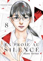  En proie au silence T8, manga chez Akata de Torikai