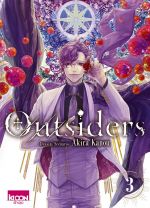  Outsiders T3, manga chez Ki-oon de Kanou