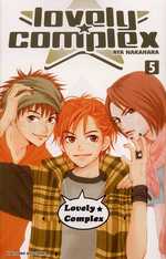  Lovely complex T5, manga chez Delcourt de Nakahara
