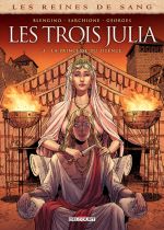 Les Reines de sang - Les trois Julia T3 : La Princesse du Silence (0), bd chez Delcourt de Blengino, Sarchione, Georges