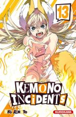  Kemono incidents T13, manga chez Kurokawa de Aimoto