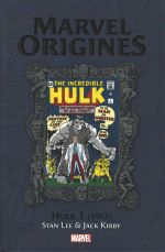  Marvel origines  T4 : Hulk 1 (1962) (0), comics chez Hachette de Lee, Kirby