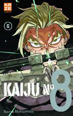  Kaijû N°8  T6, manga chez Kazé manga de Matsumoto