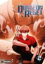  Dungeon reset T2, manga chez Delcourt Tonkam de Ant Studio