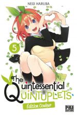  The quintessential quintuplets – Edition couleur, T5, manga chez Pika de Haruba