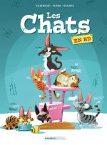 Les Chats en BD T1, bd chez Bamboo de Flora, Cazenove, Escapa
