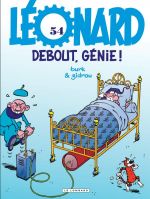  Léonard T54 : Debout, génie ! (0), bd chez Le Lombard de Zidrou, Turk, Kael