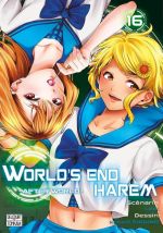  World’s end harem T16, manga chez Delcourt Tonkam de Link, Shôno