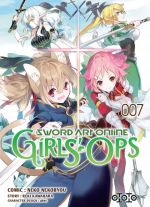  Sword art online - Girls’ ops T7, manga chez Ototo de Kawahara, Nekobyou, Abec