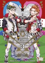  Twisted wonderland - La maison Heartslabyul T3, manga chez Nobi Nobi! de Hazuki, Kowono