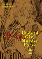  Undead girl murder farce T3, manga chez Panini Comics de Aosaki, Tomoyama