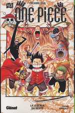  One Piece T43 : La légende du héros (0), manga chez Glénat de Oda