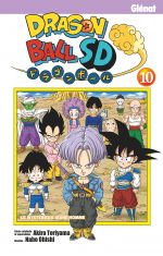  Dragon ball SD  T10, manga chez Glénat de Oishi, Toriyama