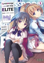  Classroom of the elite T5, manga chez Ototo de Kinugasa