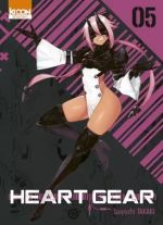  Heart gear T5, manga chez Ki-oon de Takaki