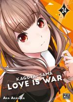  Kaguya-sama love is war T24, manga chez Pika de Akasaka