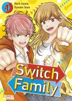  Switch family T1, manga chez Ki-oon de Tanno, Sasano