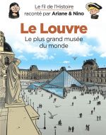 Le Fil de l'Histoire T33 : le Louvre (0), bd chez Dupuis de Erre, Savoia