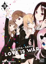  Kaguya-sama love is war T28, manga chez Pika de Akasaka
