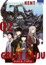  Great Kaiju Gaea-Tima T2, manga chez Ki-oon de KENT