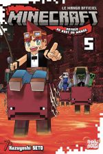  Minecraft, le manga officiel - Voyage au bout du monde T5, manga chez Nobi Nobi! de Seto