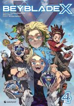 Beyblade X T4, manga chez Crunchyroll de Kawamoto, Muno, Demizu