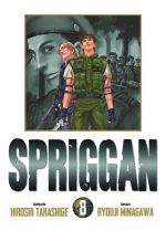  Spriggan T8, manga chez Panini Comics de Takashige, Minagawa