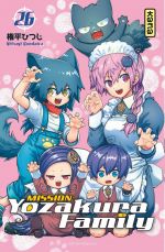  Mission : Yozakura family T26, manga chez Kana de Gondaira