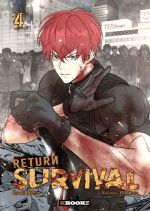 Return survival T4, manga chez Delcourt Tonkam de Yeon, Kim