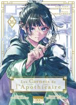 Les carnets de l’apothicaire  T16, manga chez Ki-oon de Nanao, Hyûga, Neko