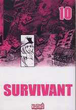  Survivant T10, manga chez Milan de Saïto