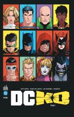  DC K.O. T1, comics chez Urban Comics de Williamson, Snyder, Layman, Collectif, Mora
