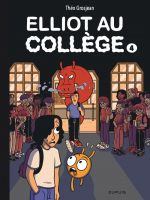  Elliot au collège T4 : Dernier frisson (0), bd chez Dupuis de Grosjean, Riccobono