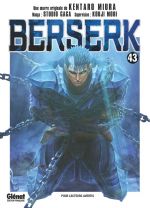  Berserk T43, manga chez Glénat de Miura, Mori, Studio Gaga
