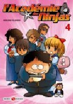 L'académie des Ninjas T4, manga chez Bamboo de Hosono