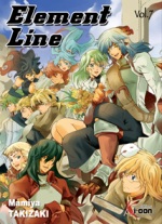  Element Line T7, manga chez Ki-oon de Takizaki