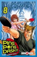  Ping Pong Dash !! T8, manga chez Bamboo de Honda