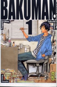  Bakuman T1, manga chez Kana de Ohba, Obata