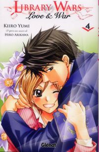  Library wars - Love & war  T4, manga chez Glénat de Arikawa, Yumi